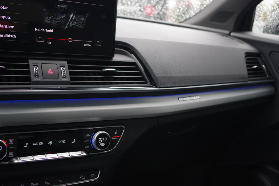 Audi Q5 50 TFSI e Quattro 300 PK S-Line Edition Competition, Panoramadak, RS-Leder, Adap. Cruise Control, 360 Camera, Memory, Winterpakk