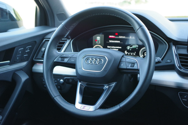 Audi Q5 50 TFSI e Quattro 300 PK S-Line Edition Competition, Panoramadak, RS-Leder, Adap. Cruise Control, 360 Camera, Memory, Winterpakk