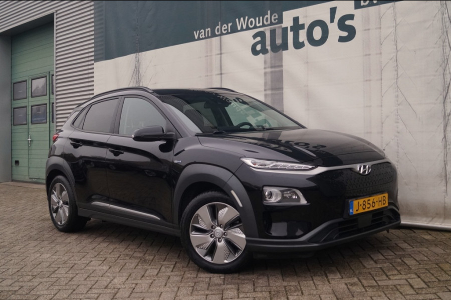 Hyundai Kona EV Premium 64kWh -LEER-ECC-NAVI-CAM-PDC-