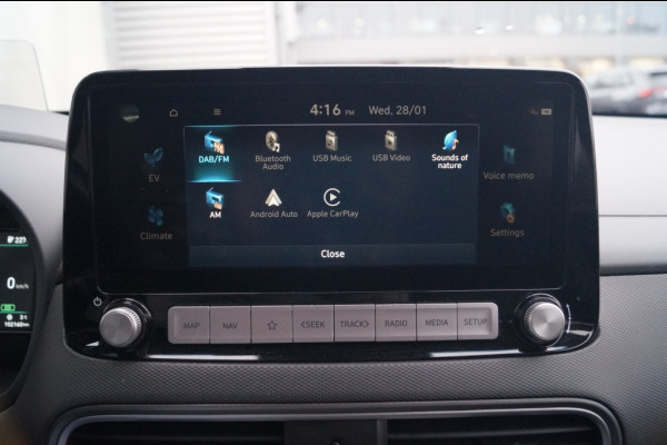 Hyundai Kona EV Premium 64kWh -LEER-ECC-NAVI-CAM-PDC-