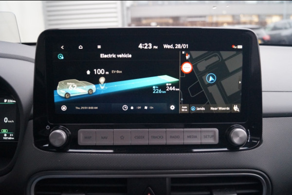 Hyundai Kona EV Premium 64kWh -LEER-ECC-NAVI-CAM-PDC-