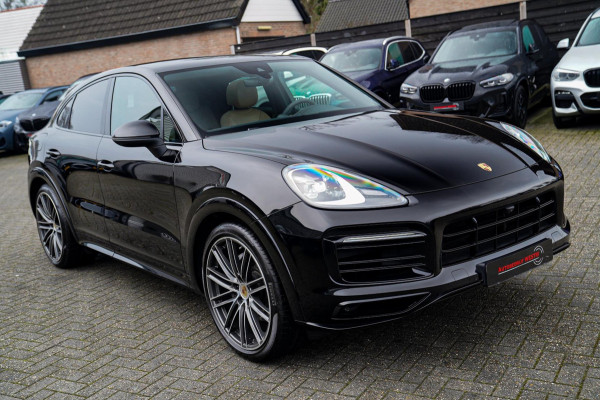 Porsche Cayenne Coupé 3.0 E-Hybrid Platinum Edition | Sport Design | Massage | Adaptieve cruise | Dealer onderhouden | 22 inch |