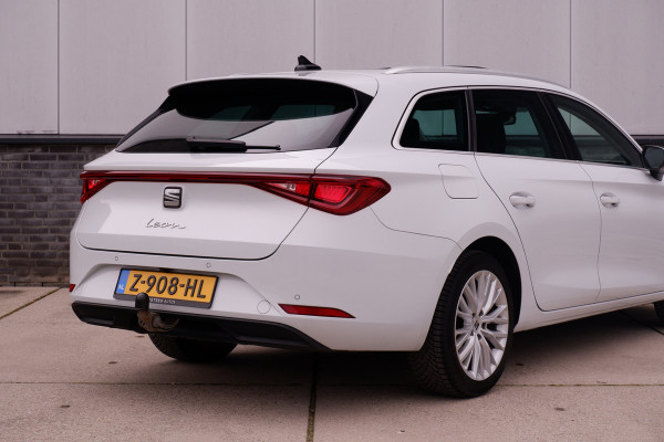 Seat Leon Sportstourer 1.5 eTSI Xcellence M-Hybrid | LED | Panorama | Elek. Trekhaak | Carplay | Navi | Sfeerverl. | Camera