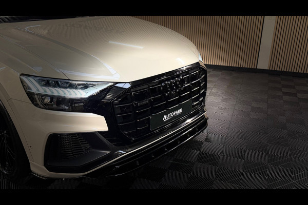 Audi Q8 55 TFSI e quattro |3X S Line|ABT|PANO|SOFTCLOSE|B&O|360CAM|DEALER ONDERHOUDEN| LUCHTVERING |23 INCH|PLUG IN|340PK|BOMVOL!