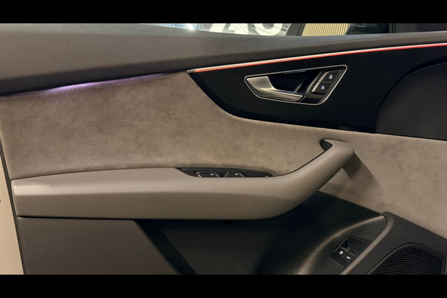 Audi Q8 55 TFSI e quattro |3X S Line|ABT|PANO|SOFTCLOSE|B&O|360CAM|DEALER ONDERHOUDEN| LUCHTVERING |23 INCH|PLUG IN|340PK|BOMVOL!