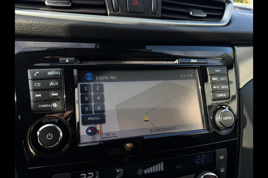 Nissan QASHQAI 1.2 Tekna 360 CAMERA / STOELVERW. / PANO / NAVI / PDC / TREKHAAK / HALF LEDER / CRUISE / ECC / ELEKTR INKL SPIEG