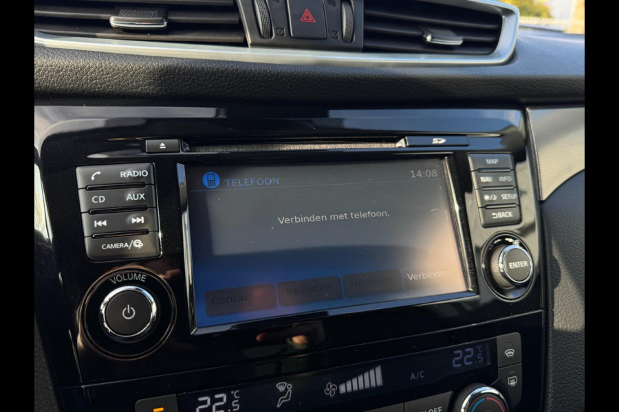 Nissan QASHQAI 1.2 Tekna 360 CAMERA / STOELVERW. / PANO / NAVI / PDC / TREKHAAK / HALF LEDER / CRUISE / ECC / ELEKTR INKL SPIEG