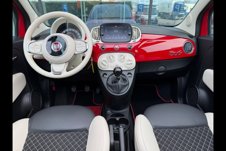 Fiat 500C 1.0 Hybrid Dolcevita - Navi - Airco - Parkeerhulp - 15"LMV
