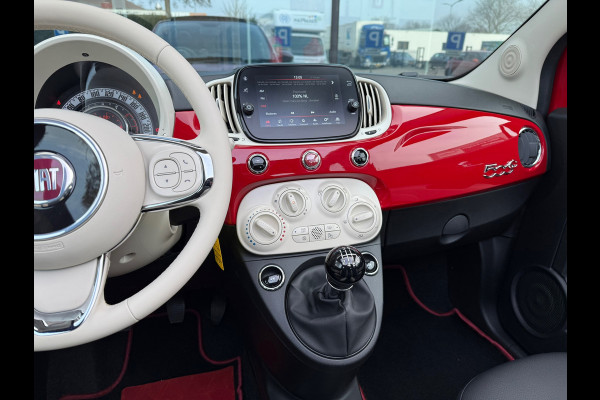 Fiat 500C 1.0 Hybrid Dolcevita - Navi - Airco - Parkeerhulp - 15"LMV