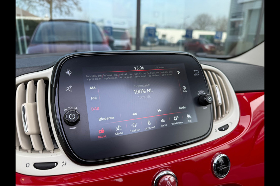 Fiat 500C 1.0 Hybrid Dolcevita - Navi - Airco - Parkeerhulp - 15"LMV