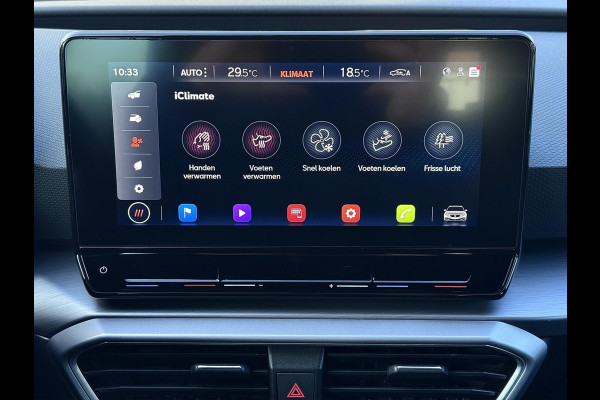 Seat Leon Sportstourer 1.0 eTSI FR | Carplay | Virtual | DAB+ | Navi | Sfeerverlichting | Dealer onderhouden | Allseason banden