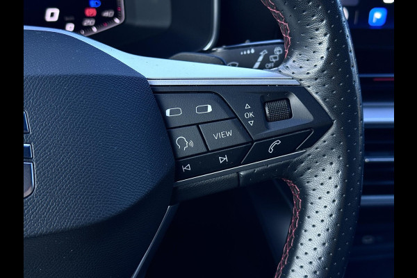 Seat Leon Sportstourer 1.0 eTSI FR | Carplay | Virtual | DAB+ | Navi | Sfeerverlichting | Dealer onderhouden | Allseason banden