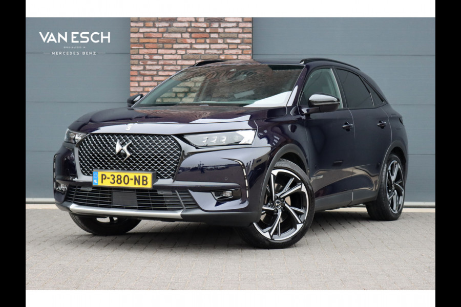 DS 7 Crossback E-Tense 4x4 Louvre | Performance Line | Adaptive Cruise Control | Panoramadak | Massage | Memory | Focal Audio | Stoelventilatie | Surround Camera | Verwarmde Voorruit | Leder |