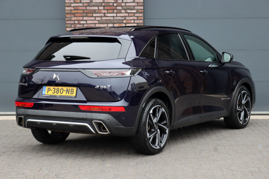 DS 7 Crossback E-Tense 4x4 Louvre | Performance Line | Adaptive Cruise Control | Panoramadak | Massage | Memory | Focal Audio | Stoelventilatie | Surround Camera | Verwarmde Voorruit | Leder |