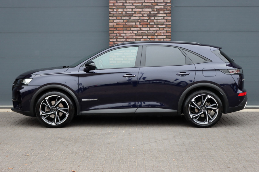 DS 7 Crossback E-Tense 4x4 Louvre | Performance Line | Adaptive Cruise Control | Panoramadak | Massage | Memory | Focal Audio | Stoelventilatie | Surround Camera | Verwarmde Voorruit | Leder |
