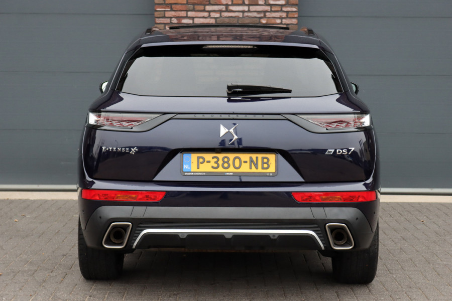 DS 7 Crossback E-Tense 4x4 Louvre | Performance Line | Adaptive Cruise Control | Panoramadak | Massage | Memory | Focal Audio | Stoelventilatie | Surround Camera | Verwarmde Voorruit | Leder |