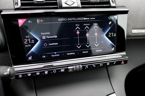 DS 7 Crossback E-Tense 4x4 Louvre | Performance Line | Adaptive Cruise Control | Panoramadak | Massage | Memory | Focal Audio | Stoelventilatie | Surround Camera | Verwarmde Voorruit | Leder |