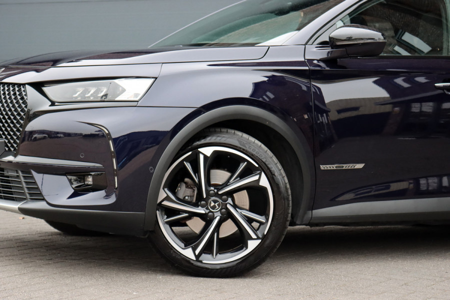 DS 7 Crossback E-Tense 4x4 Louvre | Performance Line | Adaptive Cruise Control | Panoramadak | Massage | Memory | Focal Audio | Stoelventilatie | Surround Camera | Verwarmde Voorruit | Leder |