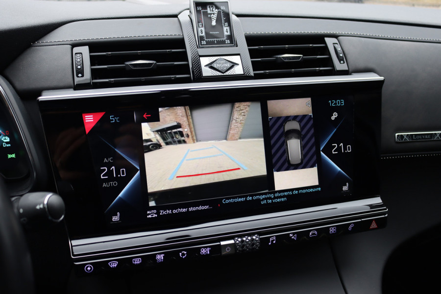 DS 7 Crossback E-Tense 4x4 Louvre | Performance Line | Adaptive Cruise Control | Panoramadak | Massage | Memory | Focal Audio | Stoelventilatie | Surround Camera | Verwarmde Voorruit | Leder |