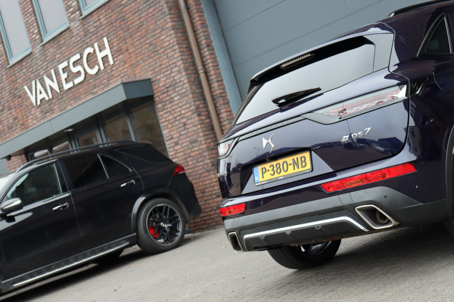 DS 7 Crossback E-Tense 4x4 Louvre | Performance Line | Adaptive Cruise Control | Panoramadak | Massage | Memory | Focal Audio | Stoelventilatie | Surround Camera | Verwarmde Voorruit | Leder |