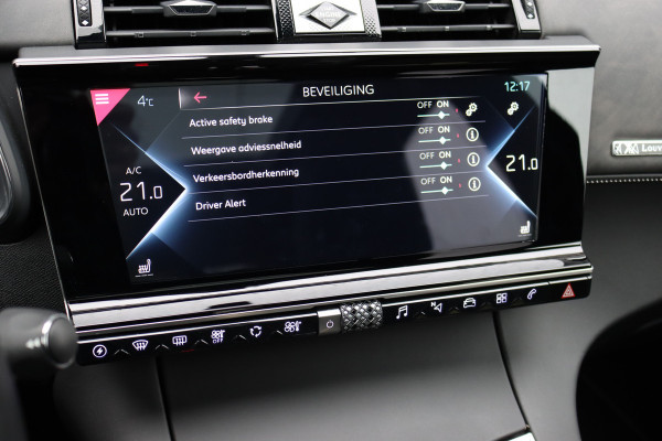 DS 7 Crossback E-Tense 4x4 Louvre | Performance Line | Adaptive Cruise Control | Panoramadak | Massage | Memory | Focal Audio | Stoelventilatie | Surround Camera | Verwarmde Voorruit | Leder |
