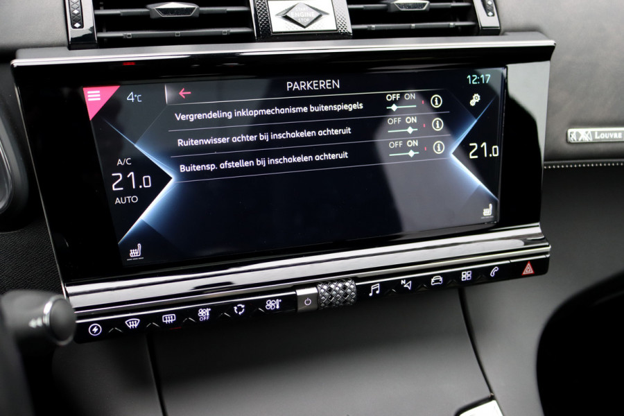 DS 7 Crossback E-Tense 4x4 Louvre | Performance Line | Adaptive Cruise Control | Panoramadak | Massage | Memory | Focal Audio | Stoelventilatie | Surround Camera | Verwarmde Voorruit | Leder |