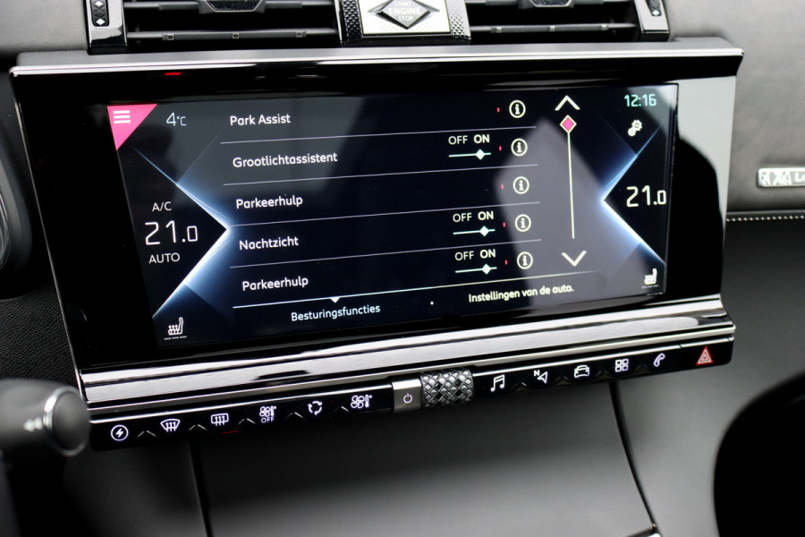 DS 7 Crossback E-Tense 4x4 Louvre | Performance Line | Adaptive Cruise Control | Panoramadak | Massage | Memory | Focal Audio | Stoelventilatie | Surround Camera | Verwarmde Voorruit | Leder |