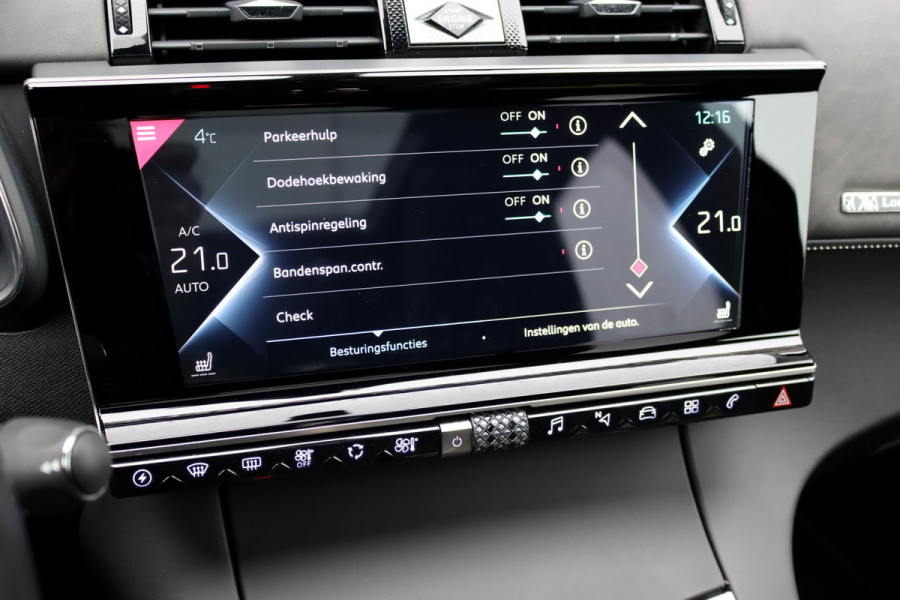 DS 7 Crossback E-Tense 4x4 Louvre | Performance Line | Adaptive Cruise Control | Panoramadak | Massage | Memory | Focal Audio | Stoelventilatie | Surround Camera | Verwarmde Voorruit | Leder |