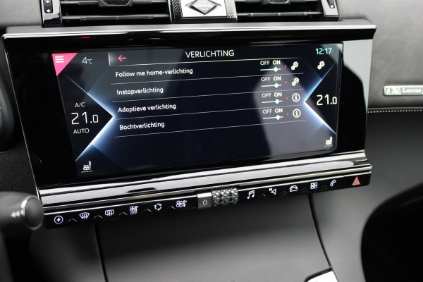 DS 7 Crossback E-Tense 4x4 Louvre | Performance Line | Adaptive Cruise Control | Panoramadak | Massage | Memory | Focal Audio | Stoelventilatie | Surround Camera | Verwarmde Voorruit | Leder |
