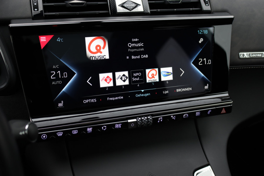 DS 7 Crossback E-Tense 4x4 Louvre | Performance Line | Adaptive Cruise Control | Panoramadak | Massage | Memory | Focal Audio | Stoelventilatie | Surround Camera | Verwarmde Voorruit | Leder |