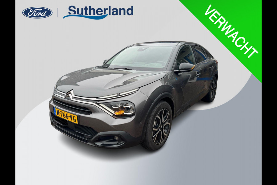 Citroën Ë-C4 Shine 50 kWh 136pk Adaptieve Cruise | Head up Display | Open dak | Navigatie | Climate control | Achteruitrijcamera