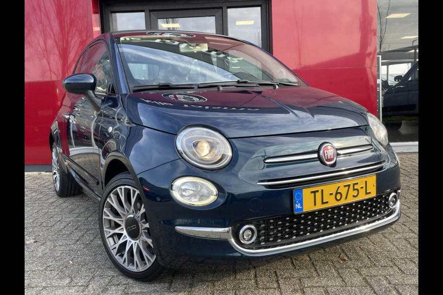 Fiat 500C TwinAir Turbo Lounge | Navigatie | Cruise Control | 16" velgen