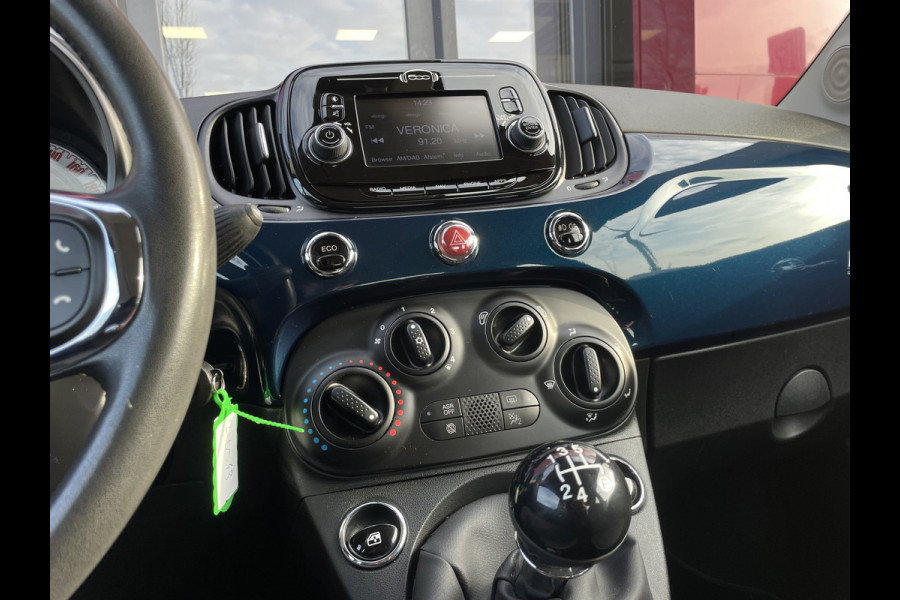 Fiat 500C TwinAir Turbo Lounge | Navigatie | Cruise Control | 16" velgen