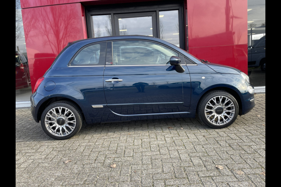 Fiat 500C TwinAir Turbo Lounge | Navigatie | Cruise Control | 16" velgen