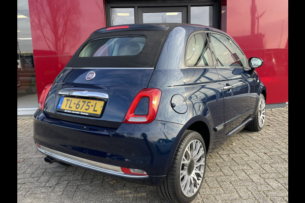 Fiat 500C TwinAir Turbo Lounge | Navigatie | Cruise Control | 16" velgen