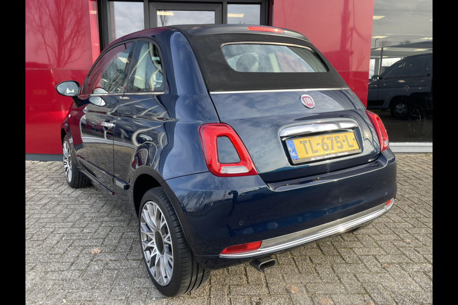 Fiat 500C TwinAir Turbo Lounge | Navigatie | Cruise Control | 16" velgen