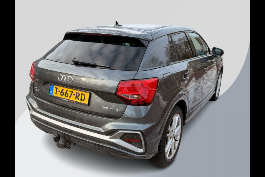 Audi Q2 35 TFSI S Edition 150pk Automaat | Trekhaak | Stoelverwarming | Elek Achterklep  | Navigatie | S-line