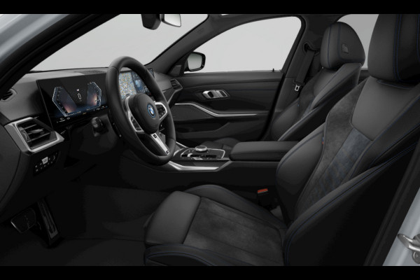 BMW 3 Serie Touring 320e | M-Sport | Pano | Harman Kardon | 19 inch | Carbon | Stuurwiel verwarmd | Individual | Brooklyn Grey
