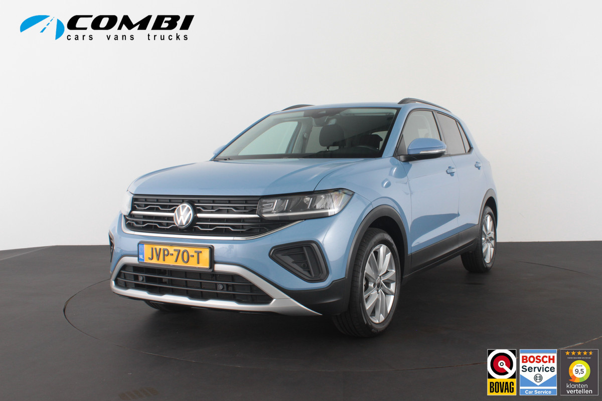 Volkswagen T-Cross 1.0 TSI Life Edition Achteruitrijcamera/Keyless/Clear Blue Metallic/Adaptive cruise control...