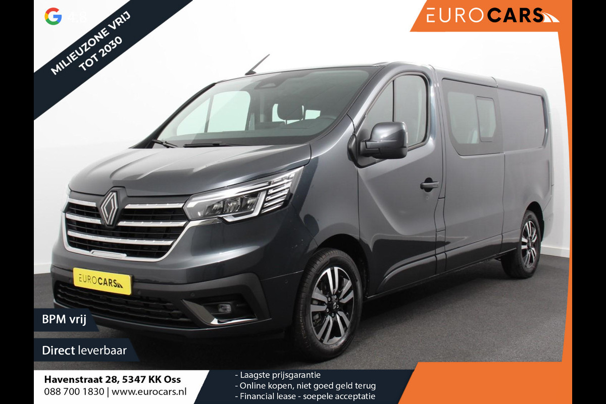 Renault Trafic 2.0 Blue dC1 150 EDC T29 L2H1 Extra Dubbele Cabine Navigatie Airco Lichtmetalen velgen Betimmering Trekhaak Camera Parkeer sensoren Dab