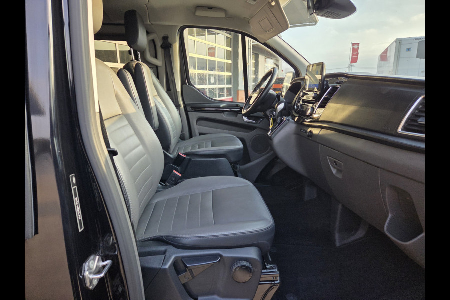 Ford Transit Custom 300 2.0 TDCI 170PK L2H1 Limited Dubbelcabine Automaat Airco | Adap.Cruise | Navi | Camera | Schuifdeur links en rechts