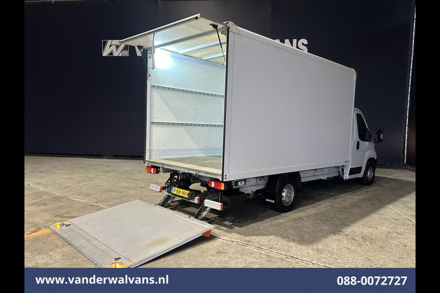 Peugeot Boxer 2.2 BlueHDi 141pk Bakwagen Laadklep Euro6 Airco | 1085kg laadvermogen | Cruisecontrol Bijrijdersbank