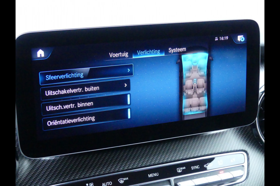 Mercedes-Benz V-Klasse 300d Extra Lang AMG Dubbel Cabine Adaptive cruise Sfeerverlichting