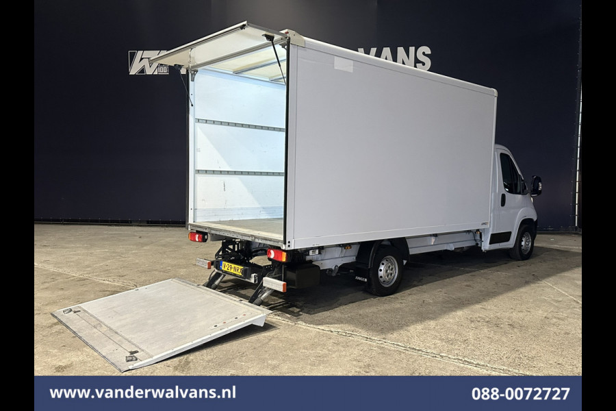 Peugeot Boxer 2.2 BlueHDi 141pk Bakwagen Laadklep Euro6 Airco | 1055kg laadvermogen | Cruisecontrol Bijrijdersbank