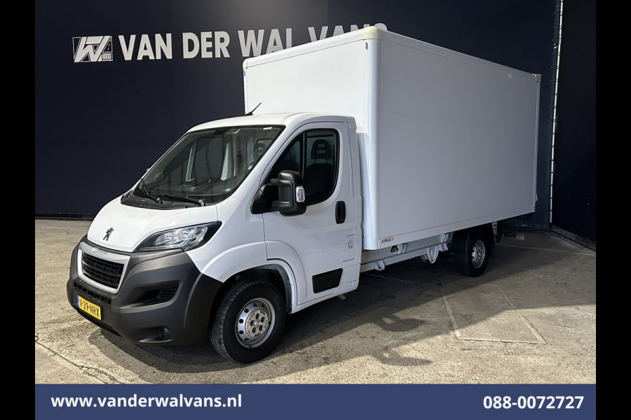Peugeot Boxer 2.2 BlueHDi 141pk Bakwagen Laadklep Euro6 Airco | 1055kg laadvermogen | Cruisecontrol Bijrijdersbank