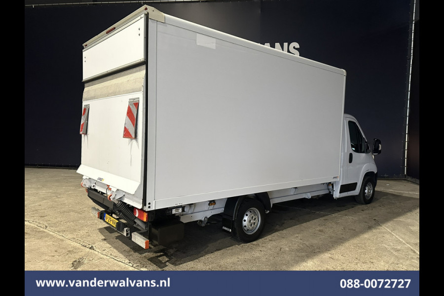 Peugeot Boxer 2.2 BlueHDi 141pk Bakwagen Laadklep Euro6 Airco | 1055kg laadvermogen | Cruisecontrol Bijrijdersbank