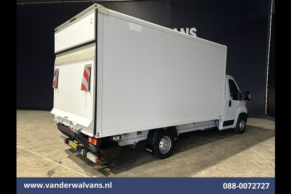 Peugeot Boxer 2.2 BlueHDi 141pk Bakwagen Laadklep Euro6 Airco | 1055kg laadvermogen | Cruisecontrol Bijrijdersbank