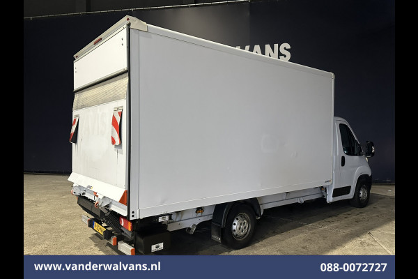 Peugeot Boxer 2.2 BlueHDi 141pk Bakwagen Laadklep Euro6 Airco | 1055kg laadvermogen | Cruisecontrol Bijrijdersbank.