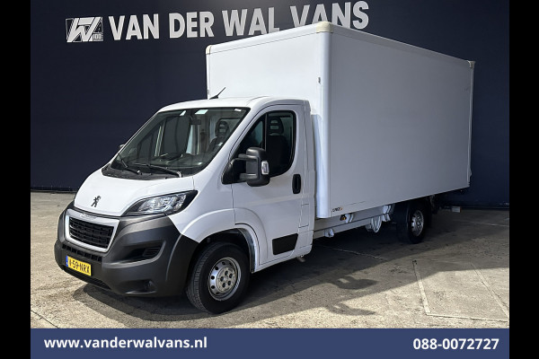 Peugeot Boxer 2.2 BlueHDi 141pk Bakwagen Laadklep Euro6 Airco | Cruisecontrol | 1055kg laadvermogen Bijrijdersbank