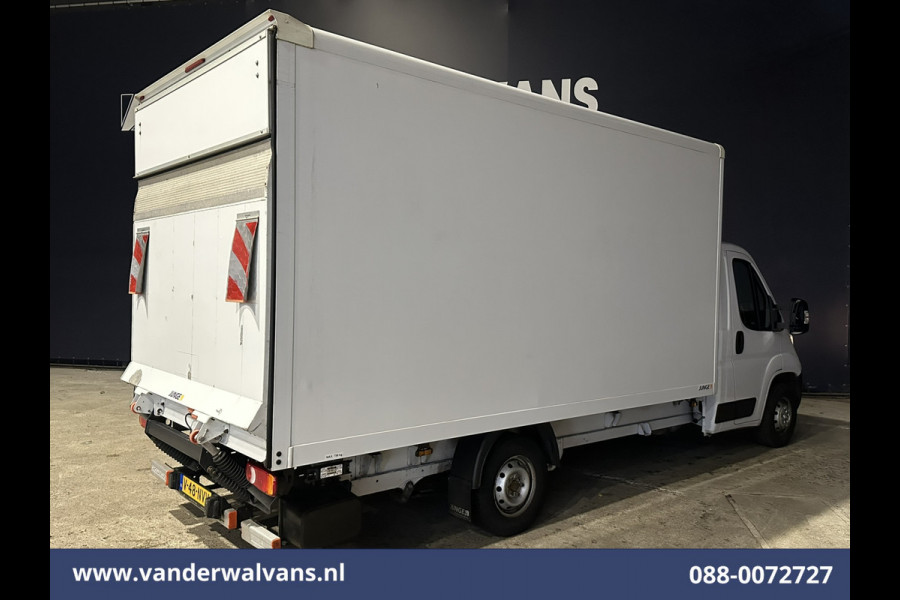 Peugeot Boxer 2.2 BlueHDi 141pk Bakwagen Laadklep Euro6 Airco | 1055kg laadvermogen | Cruisecontrol Bijrijdersbank.